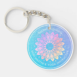 Yoga Meditation Instructor Ro Gold Foil Mandala