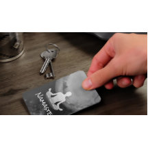 Yoga Meditation Instructor Sukhasana Pose Zen Sign