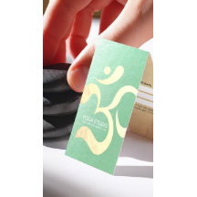 Yoga Meditation-instruktor OM Pris symbollista