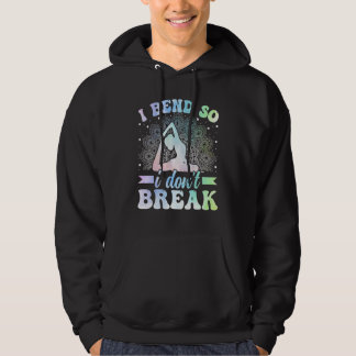 Yoga Meditation - Jag böjer mig så jag går inte sö Hoodie