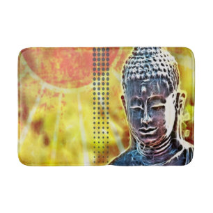 Yoga Meditation New Age Andlig Zen Buddha Badrumsmatta