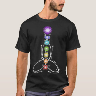 Yoga Meditation Spiritual Body Energy Chakra  T Shirt