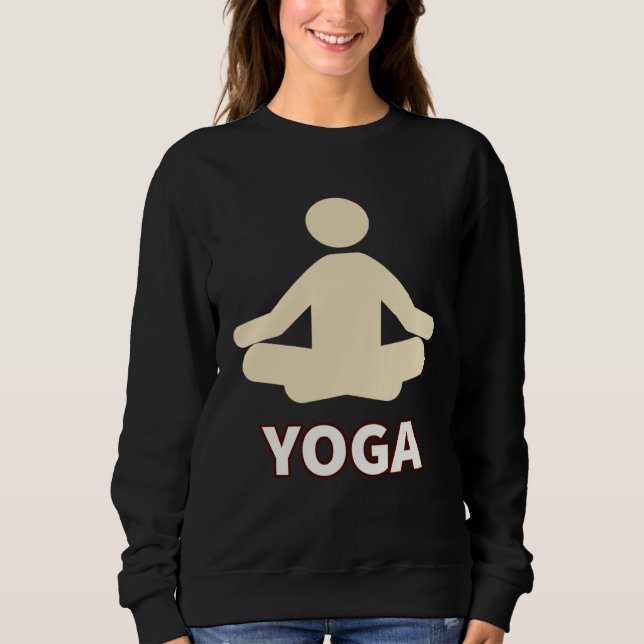 Yoga Meditation T Shirt (Framsida)