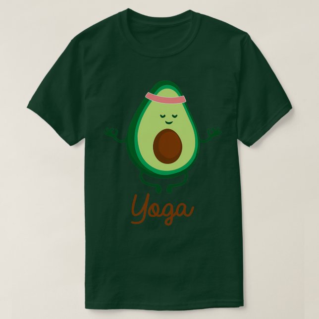 Yoga Meditation T Shirt (Design framsida)