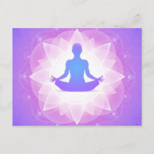 Yoga Meditation Vykort
