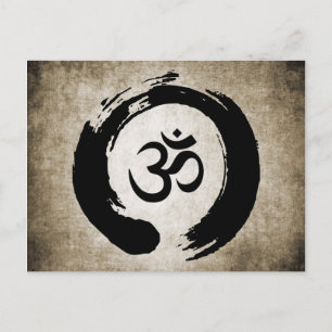 Yoga & Meditation-vykort Vykort