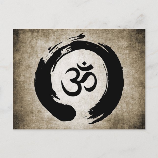 Yoga & Meditation-vykort Vykort (Framsida)