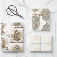 Yoga Meditation Wrapping Papper