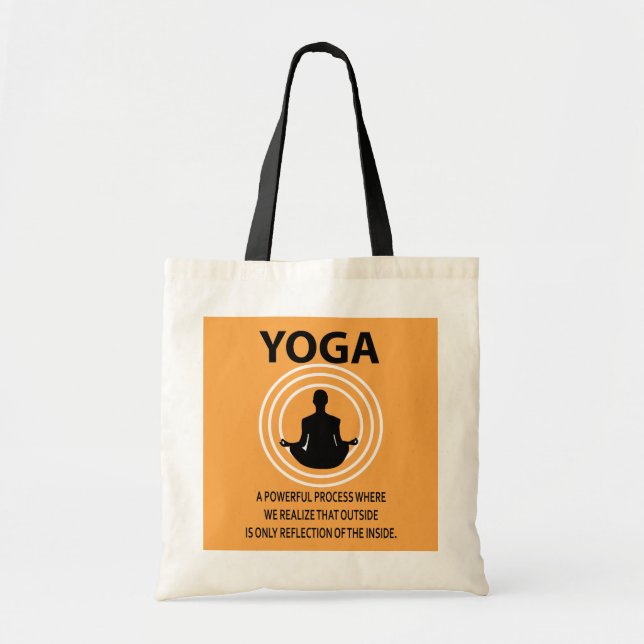Yoga Meditation Yoga Tygkasse (Framsidan)