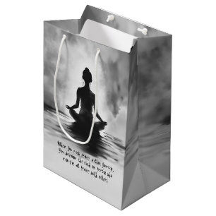 Yoga-meditationsinstruktör Lotus-pose bläckkonst