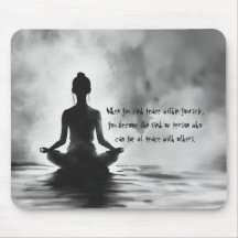 Yoga-meditationsinstruktör lotuspos ink-målning