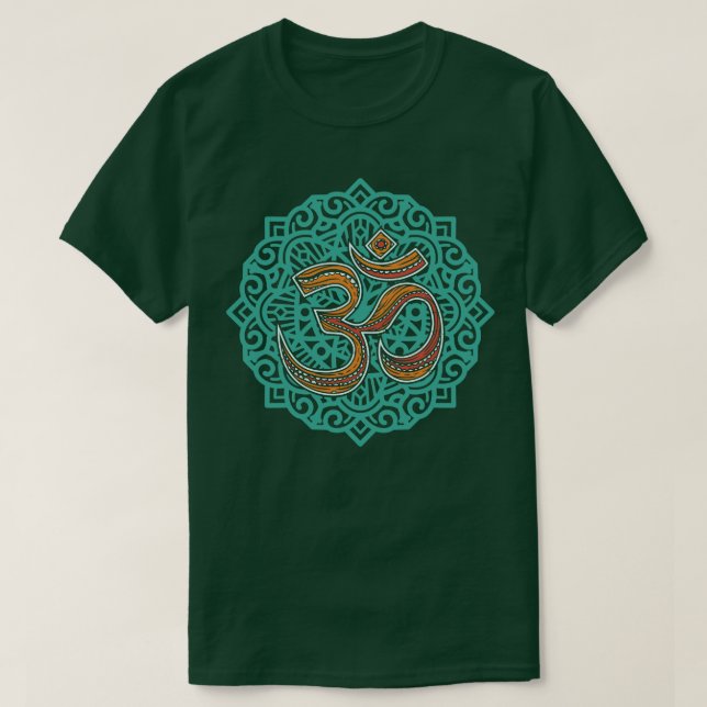 Yoga Mind Om T Shirt (Design framsida)