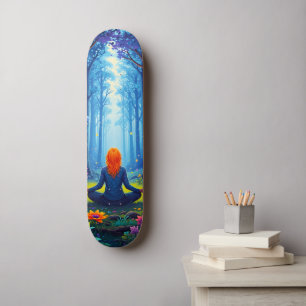 yoga mini skateboard bräda 18,5 cm