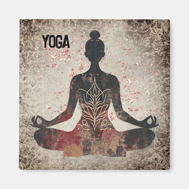 Yoga Mood Magnet (Framsidan)