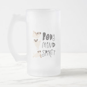 Yoga Mopsar Frostat Ölglas
