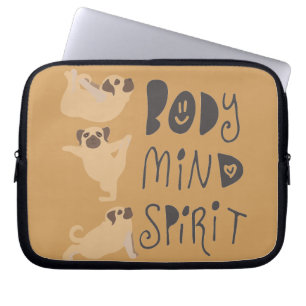 Yoga Mopsar Laptop Sleeve