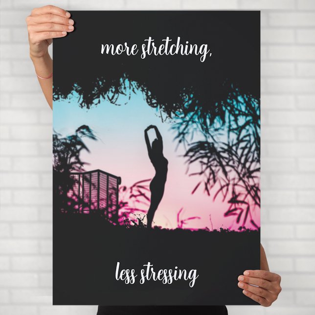 Yoga Motivation Wall Art Poster (Skapare uppladdad)