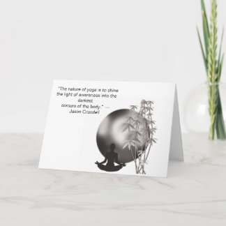 Yoga-motiveringscitat Kort