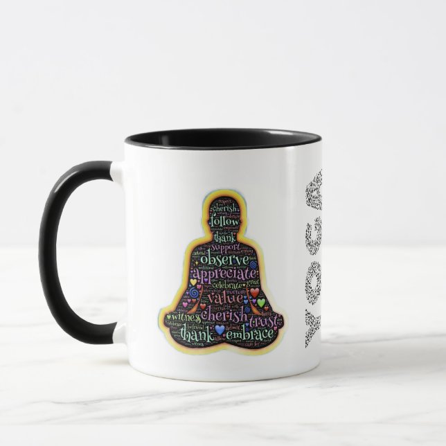 Yoga Mug – Find Your Balance in Every Sip Mugg (Vänster)
