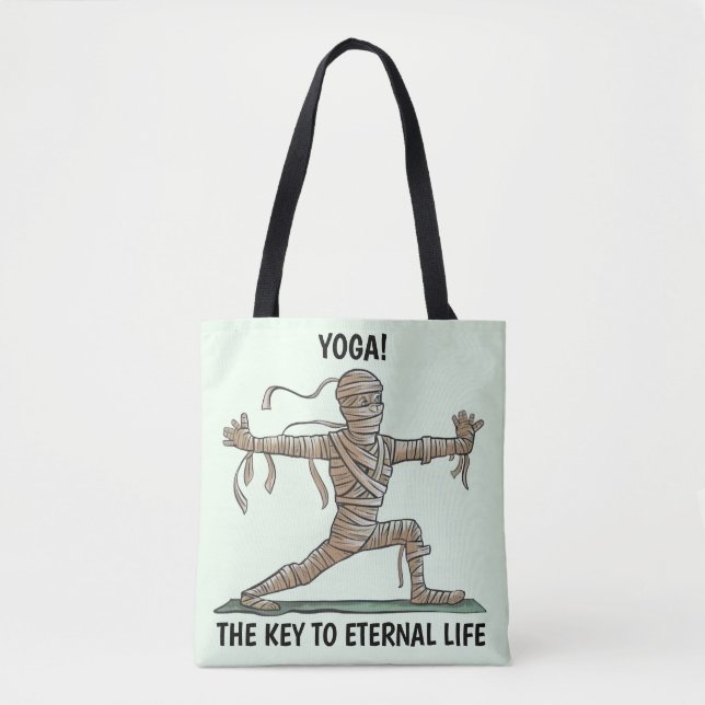 Yoga Mummy Tygkasse (Framsida)