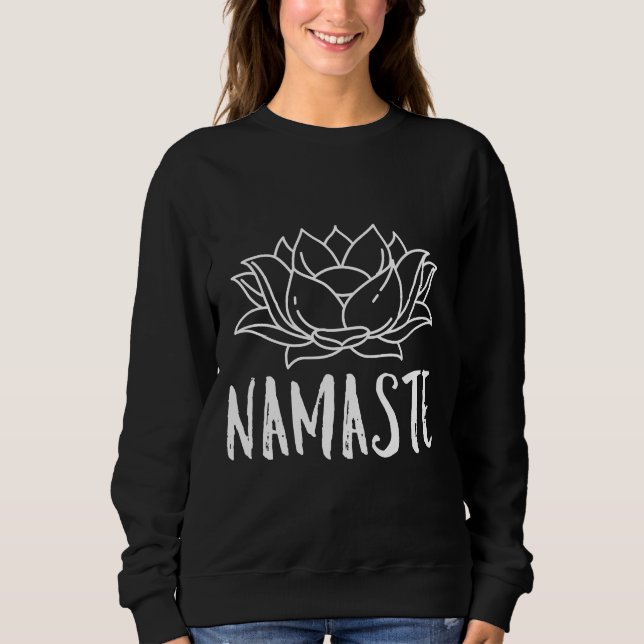 Yoga Namaste 35 T Shirt (Framsida)