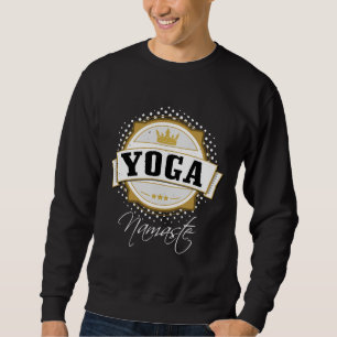 Yoga namaste lång ärmad tröja