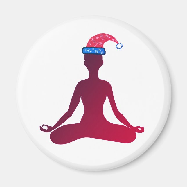 Yoga New Year Magnet (Framsidan)