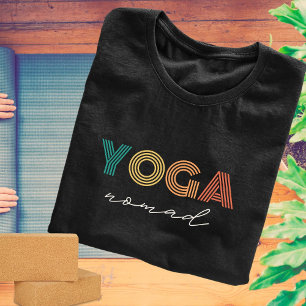 Yoga Nomad Modern Yoga Teacher T Shirt