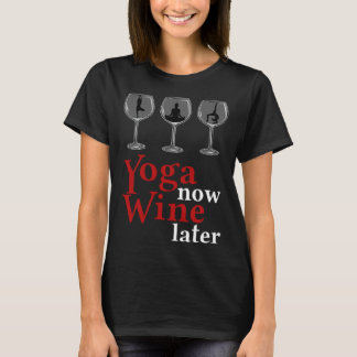 Yoga Now Vin senare T Shirt