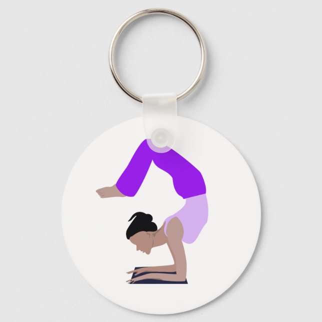 Yoga Nyckelring (Framsida)