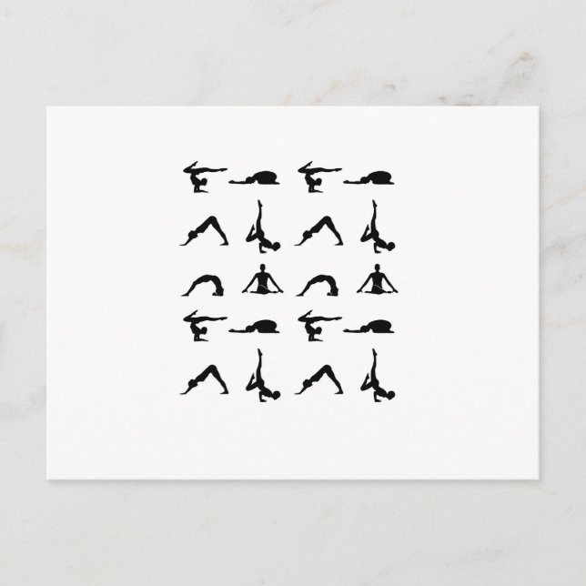 Yoga Oceus Vykort (Framsida)