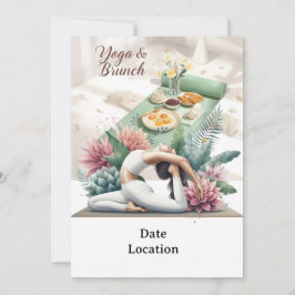 Yoga- och Brunch-partiets inbjudan