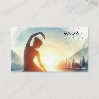 Yoga och Hälsa Studio Zen Visitkort