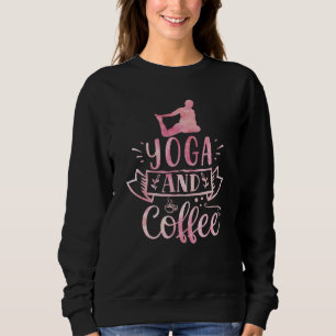 Yoga och kaffe t shirt