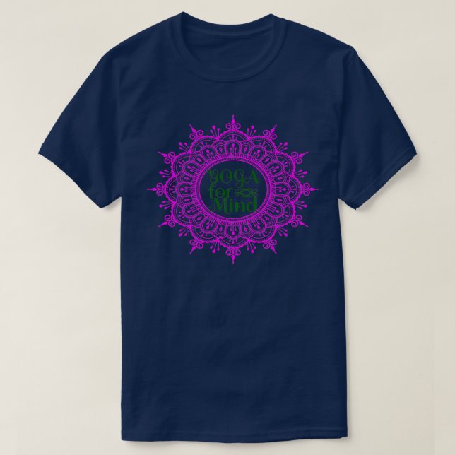 Yoga- och meditationsverksamhet 9 t shirt (Design framsida)