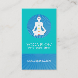 Yoga och Reiki visitkortar Visitkort