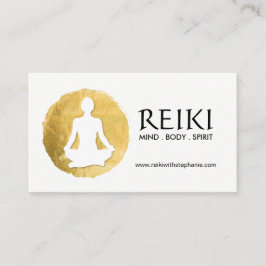 Yoga och Reiki visitkortar Visitkort