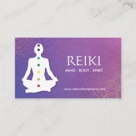 Yoga och Reiki visitkortar Visitkort