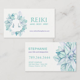 Yoga och Reiki visitkortar Visitkort