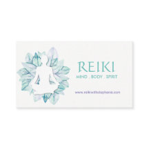 Yoga och Reiki visitkortar