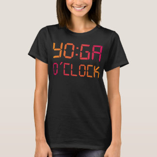 YOGA O'Clock Funny Yoga T Shirt