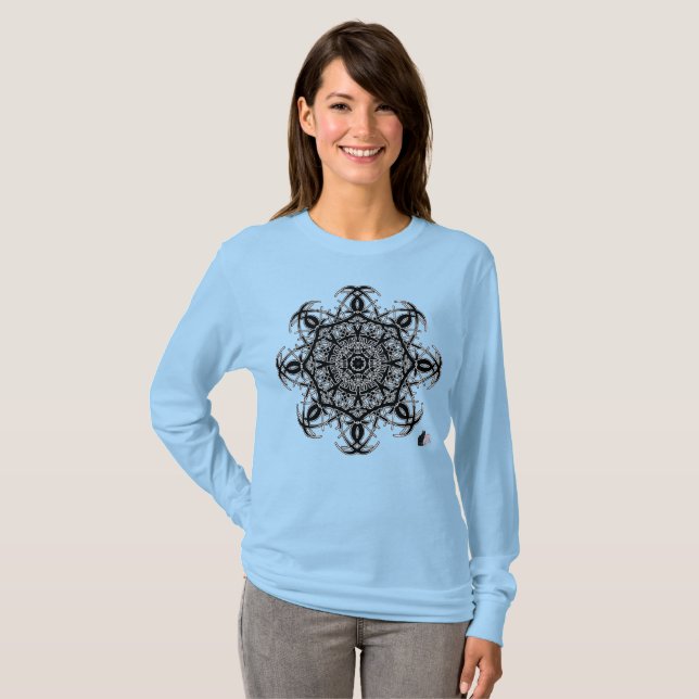 Yoga Octa Glyph T Shirt (Hel framsida)