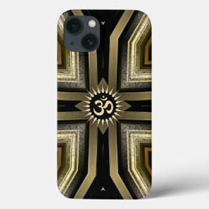 Yoga OM Black Guld iPhone 6 Fodral