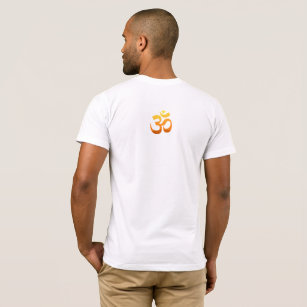 Yoga Om Mantra Symbol Asana Slappna av i Image Man T Shirt