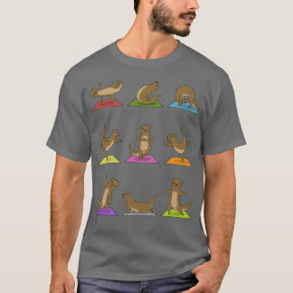 Yoga Otter Meditation Yogi Namaste Sport Gift T Shirt