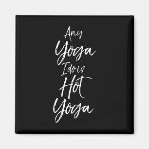 Yoga-övningar Fitness Design Studio Kvinnors Heter Magnet