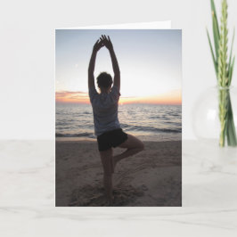 Yoga på boendekortet kort