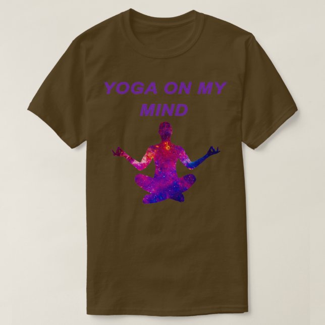 Yoga på mitt mind 10 t shirt (Design framsida)