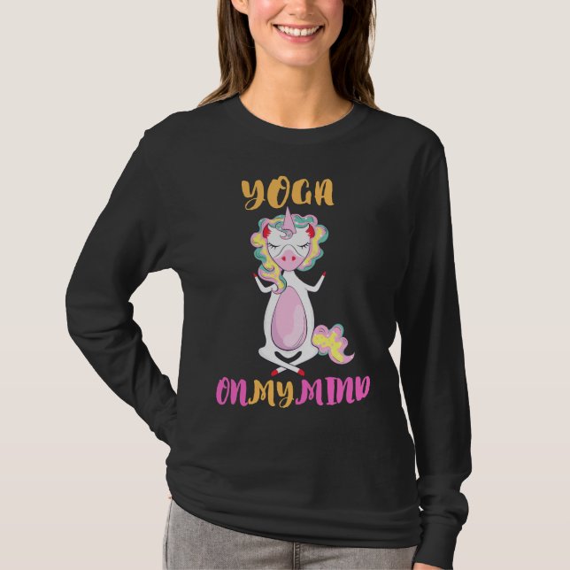 Yoga på mitt mind 54 t shirt (Framsida)
