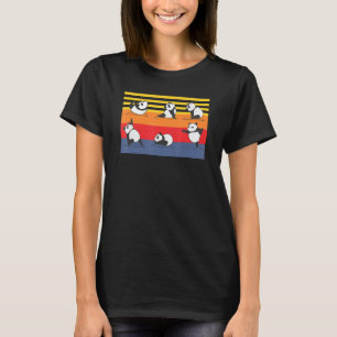 Yoga Panda Bear Zoo Animal Workout T Shirt